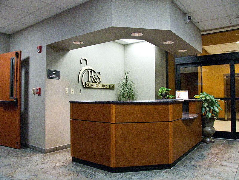 Interior photo of West Wing - P&S Surgical Hospital