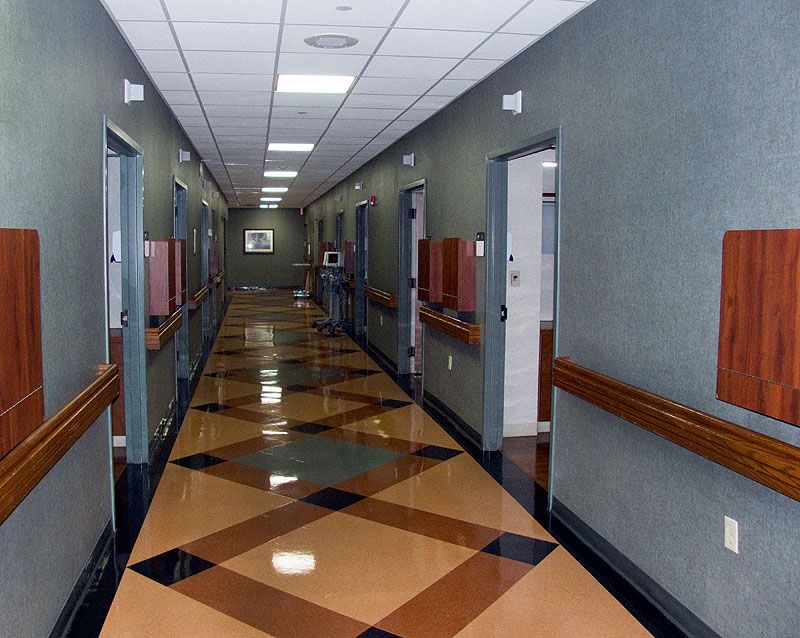 Interior photo of West Wing - P&S Surgical Hospital