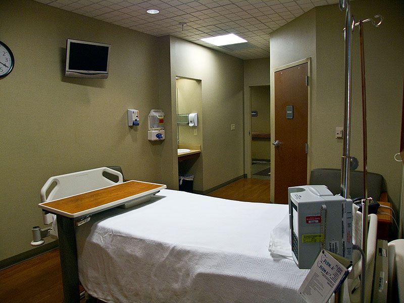 Interior photo of West Wing - P&S Surgical Hospital