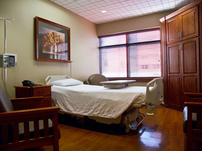 Interior photo of West Wing - P&S Surgical Hospital
